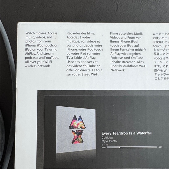 MAKE OFFER Apple TV Box Model A1469 Media Hub with Remote and Accessories - Picture 7 of 10